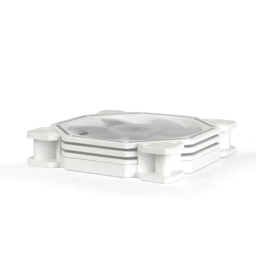 TrueNort Pc Case Fan 120mm RGB 6Pin 12V 3W White, Single Fan | BJ-120-01 TrueNort Pc Case Fan 120mm RGB 6Pin 12V 3W White, Single Fan | BJ-120-01